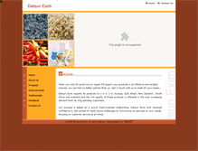 Tablet Screenshot of datsunexim.com